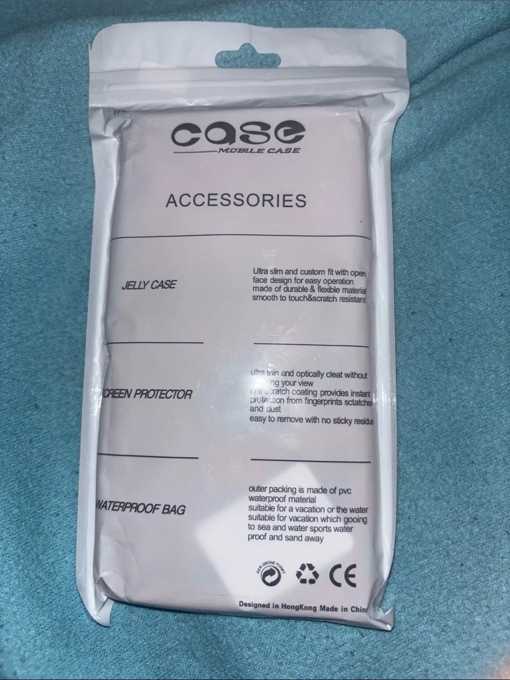 Samsung Black Slim Protective Case with Teal Insert